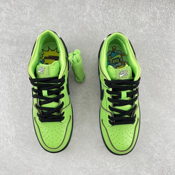 Nike SB Dunk Low The Powerpuff Girls Buttercup