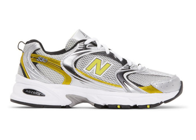 New Balance 530 Silver Yellow