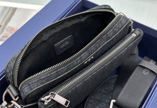 DIOR Crossbody Bags 1ADPO276YKY-H03E size 25*5*18 cm