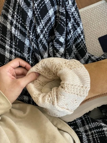 UGG Classic Sweater Letter Boot Chestnut (Women's)