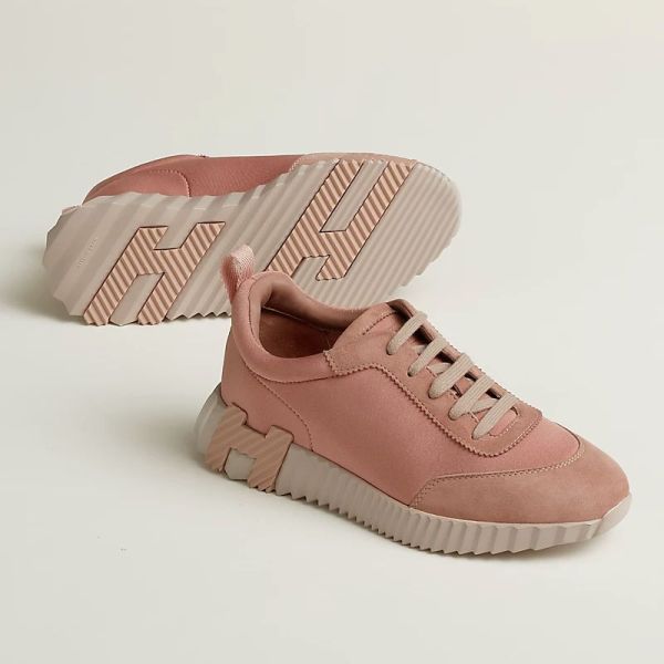 Hermes Bouncing sneaker Rose / Rose Perle