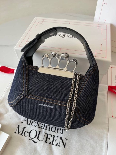 Handbag Alexander McQueen hobo size 20*12*8 cm size 30*18*7 cm