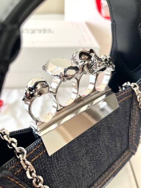 Handbag Alexander McQueen hobo size 20*12*8 cm size 30*18*7 cm