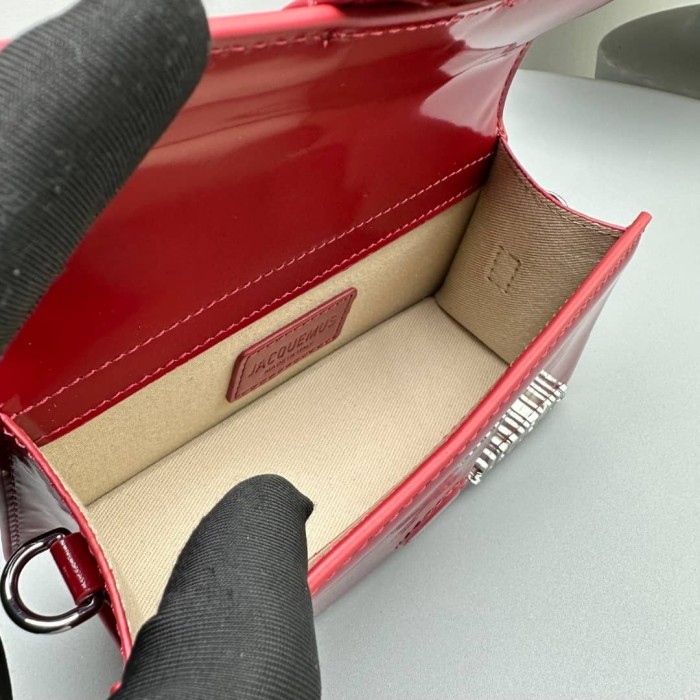 handbag Jacquemus̶ bamnino 2056 size 24*13*7 cm size 18*6*7 cm