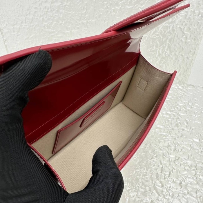 handbag Jacquemus̶ bamnino 2056 size 24*13*7 cm size 18*6*7 cm