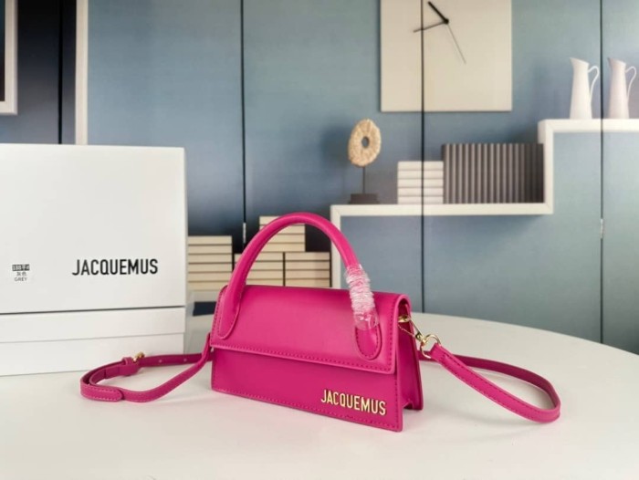 handbag Jacquemus̶ bamnino 2056 size 24*13*7 cm size 18*6*7 cm