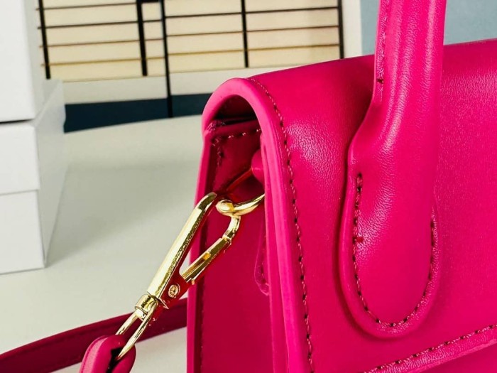 handbag Jacquemus̶ bamnino 2056 size 24*13*7 cm size 18*6*7 cm