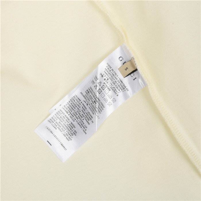 GUCCI Men's Cotton Blade T shirt White