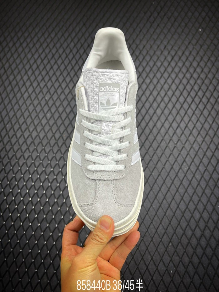 adidas Gazelle Bold Grey White (Women's)