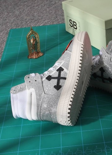 Off-White Off-Court 3.0 glitter high-top sneakers