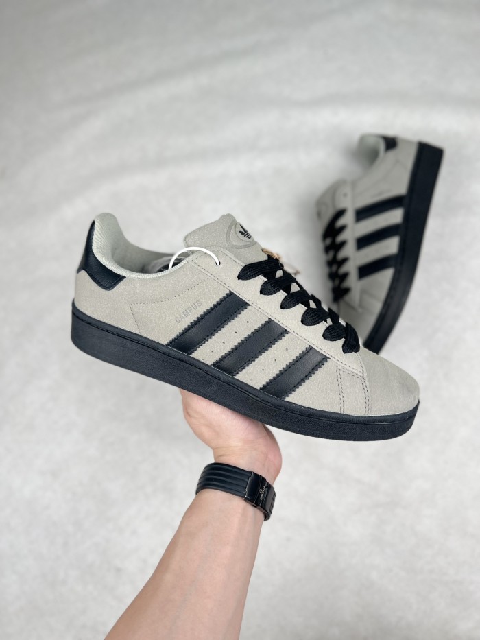 adidas Campus 00s Silver Pebble Core Black