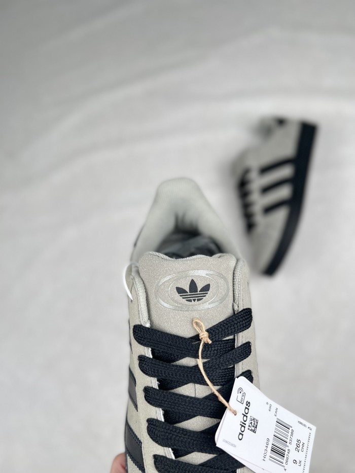 adidas Campus 00s Silver Pebble Core Black
