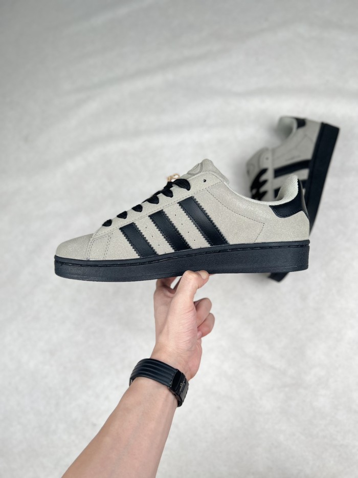 adidas Campus 00s Silver Pebble Core Black