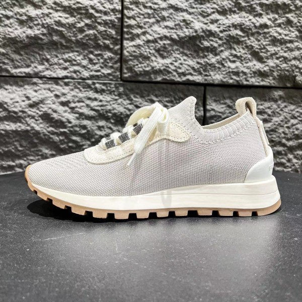 Brunello Cucinelli Monile Sneakers Gray