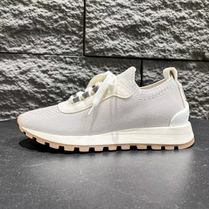 Brunello Cucinelli Monile Sneakers Gray