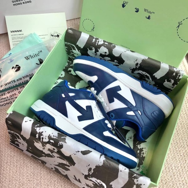 Off-White Out of Office Low White Dark Blue