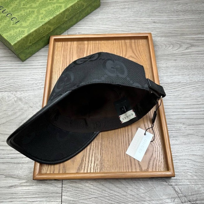 GUCCI GG Cotton Nylon Baseball Caps Unisex