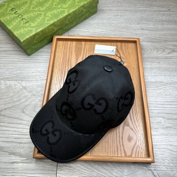 GUCCI GG Cotton Nylon Baseball Caps Unisex