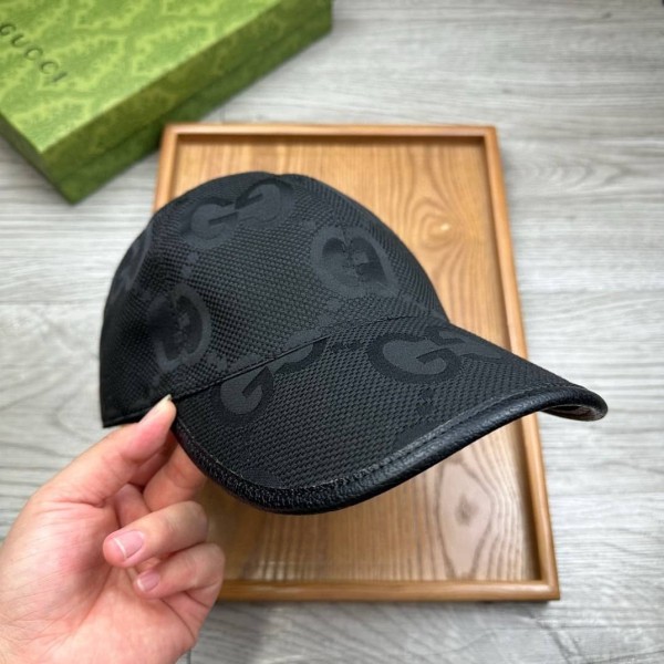 GUCCI GG Cotton Nylon Baseball Caps Unisex