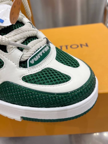 Louis Vuitton LV Skate Sneaker Green White