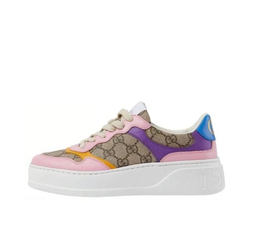 GUCCI GG Sneakers Beige Women's