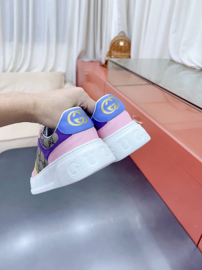 GUCCI GG Sneakers Beige Women's