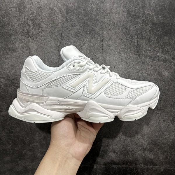 New Balance 9060 Triple White
