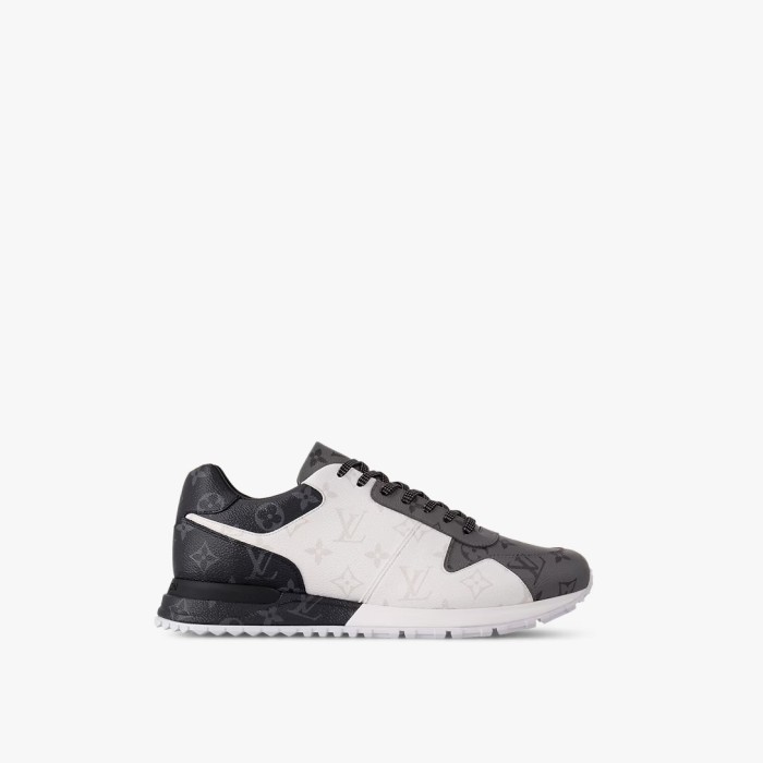Louis Vuitton Run Away Trainers dark grey Monogram Eclipse