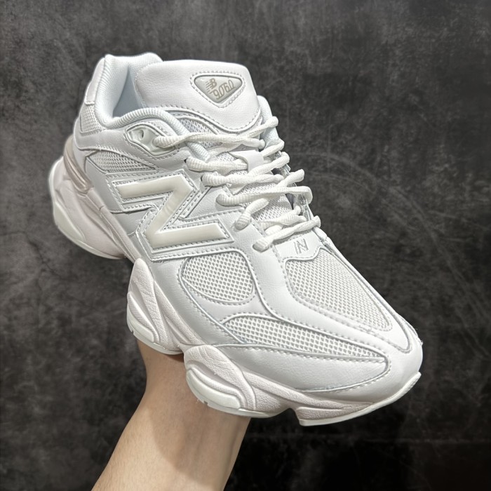 New Balance 9060 Triple White