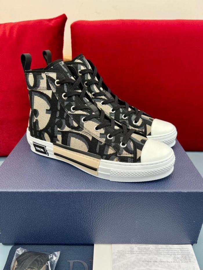 Dior B23 High Maxi Dior Oblique Beige Black