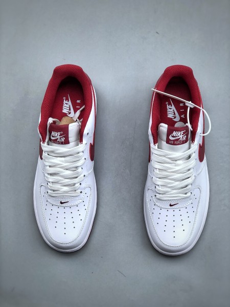 Nike Air Force 1 GS White Team Red
