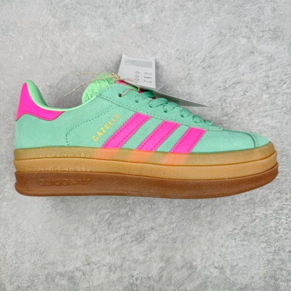 adidas Gazelle Bold Pulse Mint Pink (Women's)