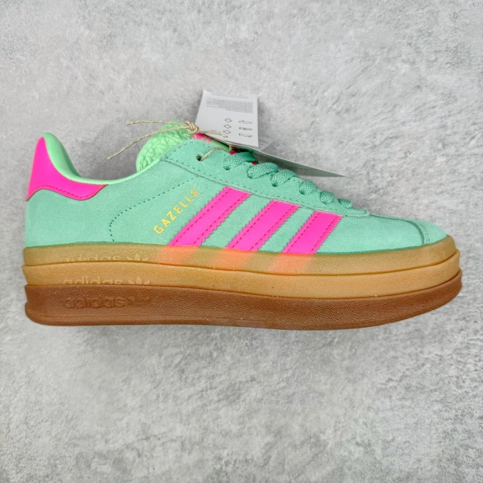 adidas Gazelle Bold Pulse Mint Pink (Women's)