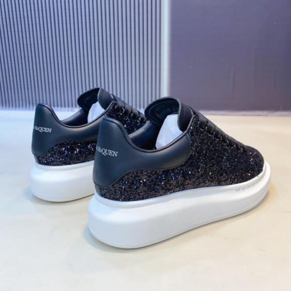 Alexander McQueen Glitter sneakers with chunky sole