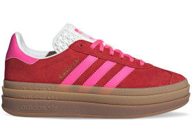 adidas Gazelle Bold Collegiate Red Lucid Pink (Women's)