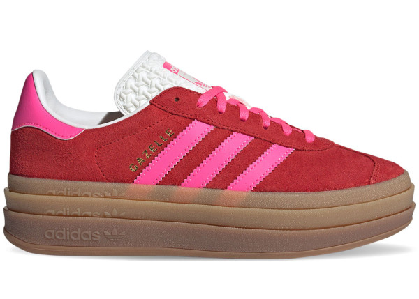 adidas Gazelle Bold Collegiate Red Lucid Pink (Women's)