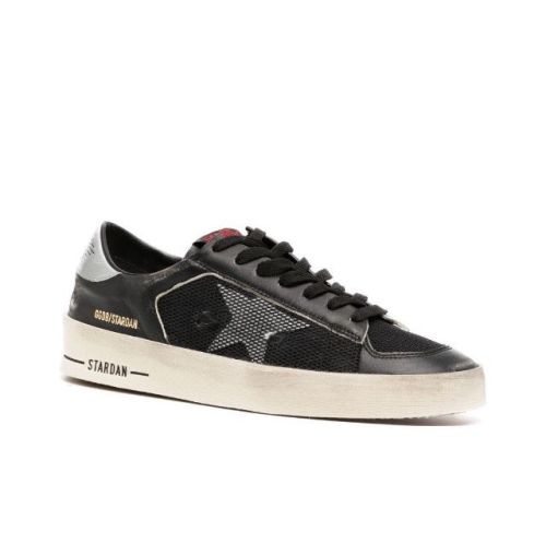 Golden Goose Stardan Black Silver