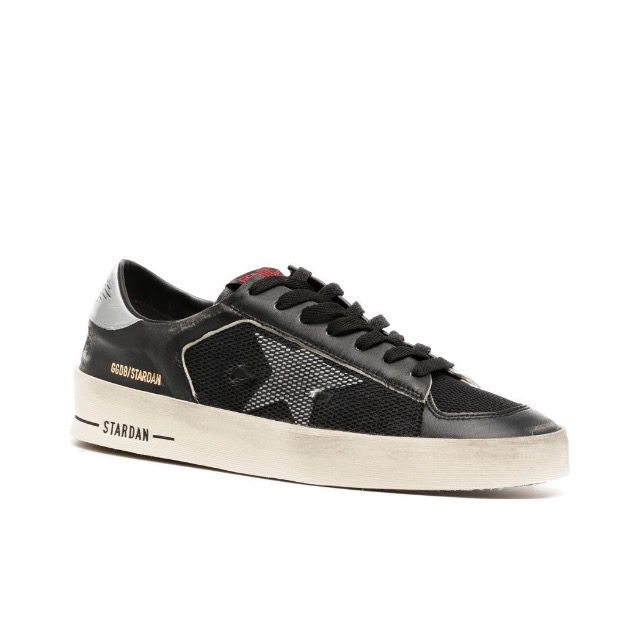 Golden Goose Stardan Black Silver