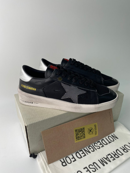 Golden Goose Stardan Black Silver