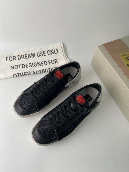 Golden Goose Stardan Black Silver