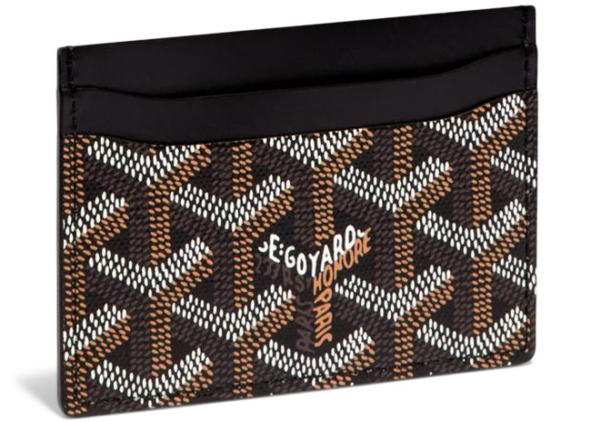 Wallet Goyard Saint Sulpice Black