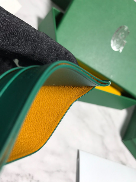 Wallet Goyard Saint Sulpice Green