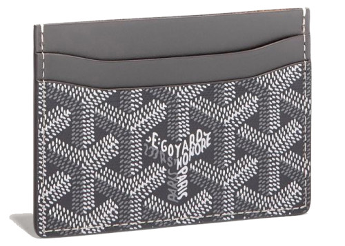 Wallet Goyard Saint-Sulpice Card Wallet Gray