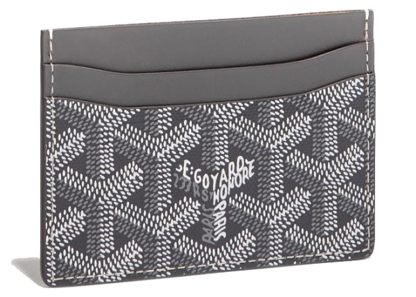 Wallet Goyard Saint-Sulpice Card Wallet Gray