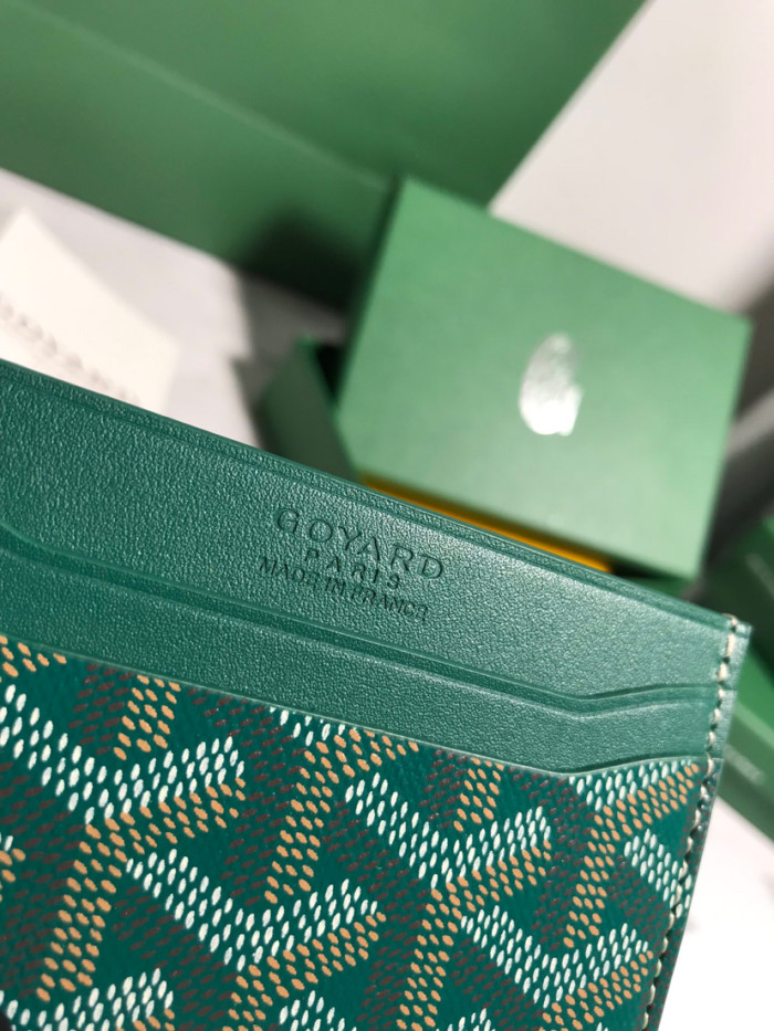 Wallet Goyard Saint Sulpice Green