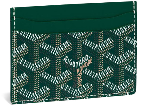 Wallet Goyard Saint Sulpice Green
