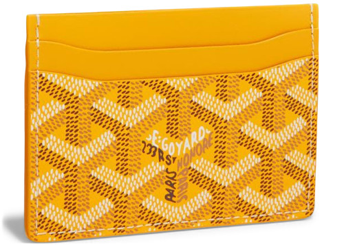 Wallet Goyard Saint Sulpice Yellow