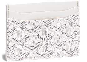 Wallet Goyard Saint Sulpice White
