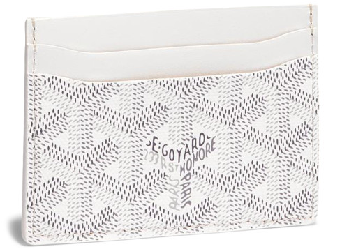 Wallet Goyard Saint Sulpice White