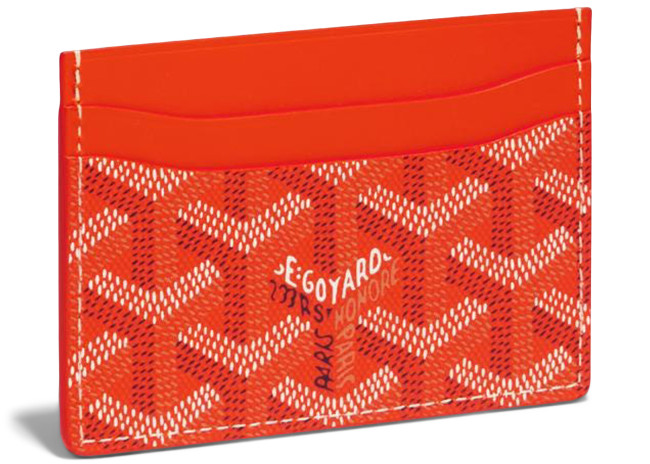 Wallet Goyard Saint Sulpice Orange